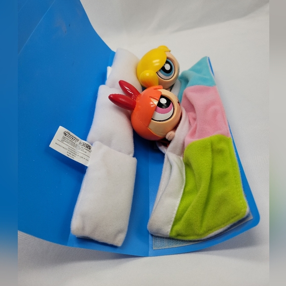 The Powerpuff Girls Sleeping Eye Dolls Beds Pillows And Case Figure Set - Picture 4 of 14